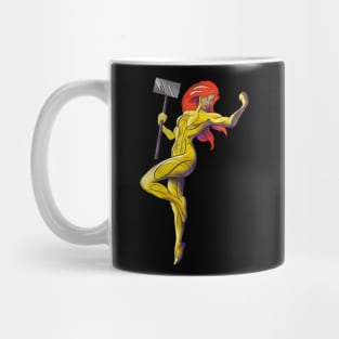 superwoman with a hammer Mug